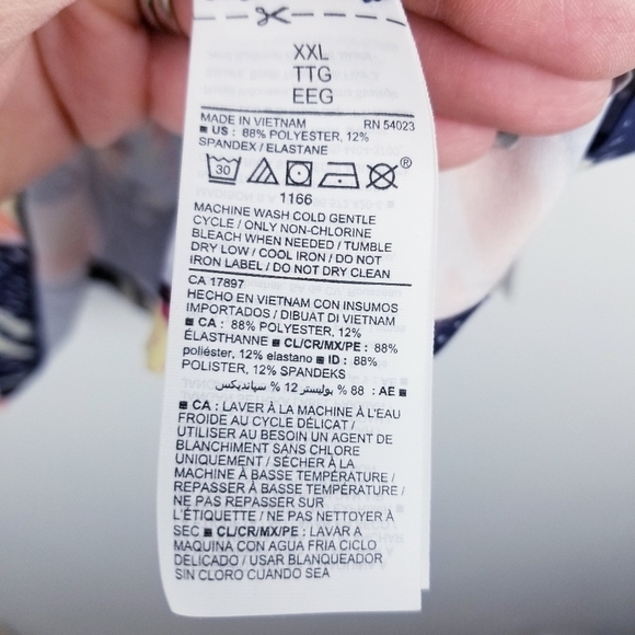 Old Navy Active Women's Floral Sleeveless Tank Top NWT - Picture 8 of 8